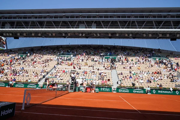 Parijs Frankrijk Juni 2023 Court Suzanne Lenglen Stade Roland Garros — Stockfoto