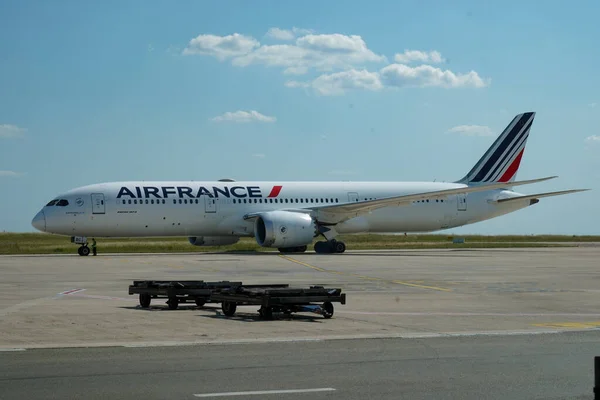 Paris Frankreich Juni 2023 Eine Boeing 787 Von Air France — Stockfoto