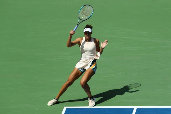 New York Septembrie 2018 Jucătorul Profesionist Tenis Madison Keys Din — Fotografie, imagine de stoc
