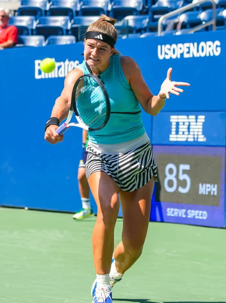 Nueva York Septiembre 2023 Tenista Profesional Karolina Muchova República Checa — Foto de Stock