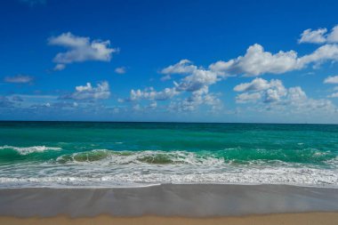 Güney Florida 'da Atlantik Okyanusu Sahili