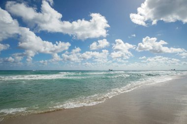 Güney Florida 'da Atlantik Okyanusu Sahili