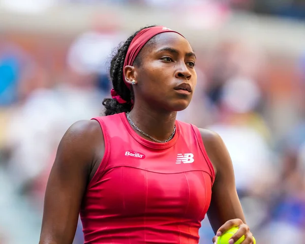 New York September 2023 Professional Tennis Player Coco Gauff United Stock Picture
