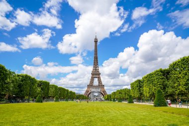 Paris, Fransa 'daki Mars Şampiyonu Eyfel Kulesi