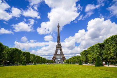 Paris, Fransa 'daki Mars Şampiyonu Eyfel Kulesi