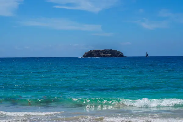 stock image Famous Saline Beach in St Barthelemy, French West Indies