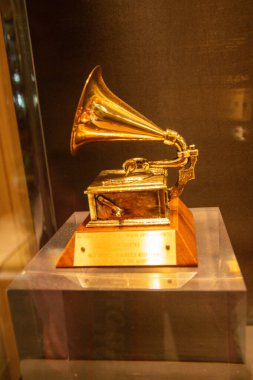 LAS VEGAS, NEVADA - 10 Mayıs 2014: Forbes Travel Guide Four-Star Sinatra Restaurant Interior Encore Las Vegas Casino. Frank Sinatra 'nın ailesi tarafından onaylanmış tek İtalyan restoranı. 