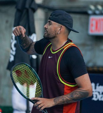 NEW YORK - 22 AUGust 2024: Nick Kyrgios 