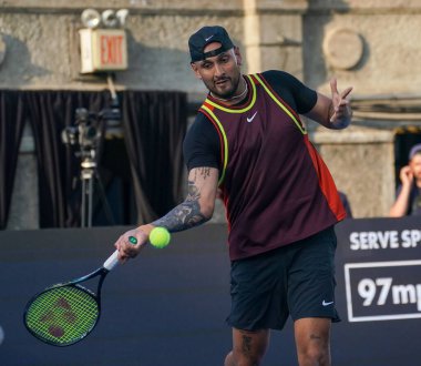 NEW YORK - 22 AUGust 2024: Nick Kyrgios 