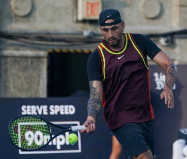 NEW YORK - 22 AUGust 2024: Nick Kyrgios 
