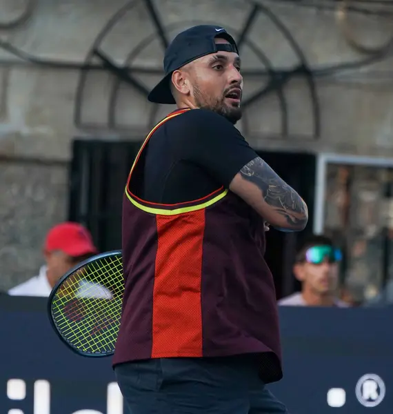 stock image NEW YORK - AUGUST 22, 2024: Nick Kyrgios 