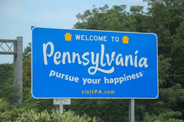 PENNSYLVANIA - 18 AĞUSTOS 2019 Pennsylvania 'ya Hoşgeldiniz 