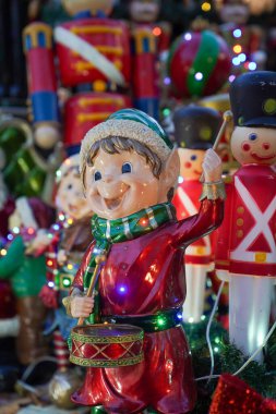 Dyker Heights 'ın Brooklyn banliyösünde Noel evi dekorasyonu sergisi