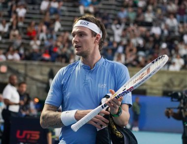 NEW YORK - 22 AUGust 2024: Alexander Bublik 