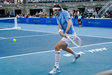 NEW YORK - 23 AUGust 2024: Alexander Bublik 