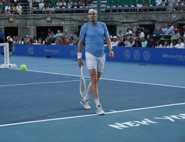 NEW YORK - 23 AUGust 2024: Alexander Bublik 