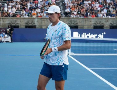 NEW YORK - 23 AUGust 2024: Alex de Minaur 