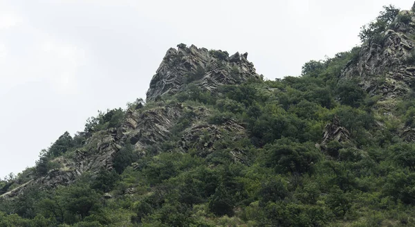 Rhodopes Mountain Range Southeastern Europe Bulgaria Tectonic Dislocations Violation Occurrence — Stock Photo, Image