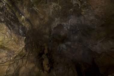 Speleoloji. Bacho Kiro mağarası, Dryanovo, Bulgaristan. Sarkıt ve dikdörtgen dalma düzenleri..