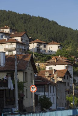 Devin, Smolyan Eyaleti, Bulgaristan. Rodop Dağlarında bir şehir.