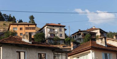 Devin, Smolyan Eyaleti, Bulgaristan. Rodop Dağlarında bir şehir.