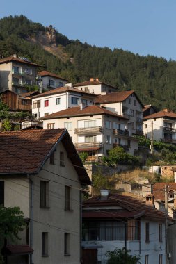 Devin, Smolyan Eyaleti, Bulgaristan. Rodop Dağlarında bir şehir.
