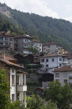 Devin, Smolyan Eyaleti, Bulgaristan. Rodop Dağlarında bir şehir.