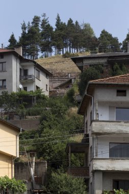 Devin, Smolyan Eyaleti, Bulgaristan. Rodop Dağlarında bir şehir.