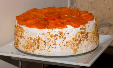 Turistler, pastalar ve pastalar için şekerlemeler.