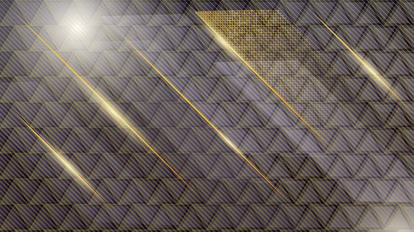 Gold Triangle Aqua Dark Abstract Vector Background Brochure Website Flyer — Vettoriale Stock