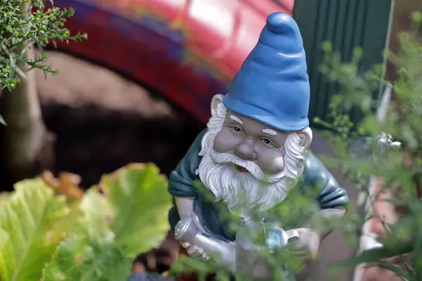 garden gnome, gnome, closeup