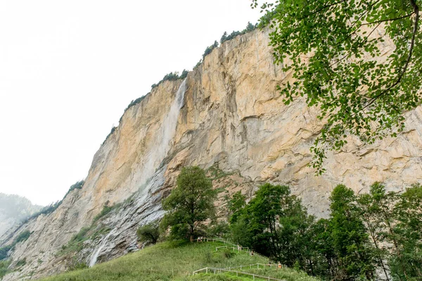 Montañas Prados Verdes Reserva Suiza Ecología Natur — Foto de Stock