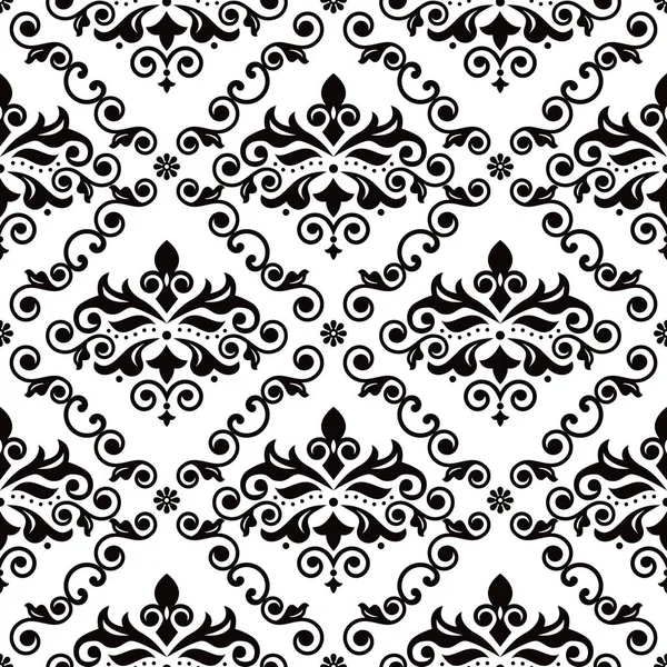 Luxury Arabic Damask Wallpaper Fabric Print Pattern Retro Textile Vector Stock Vector