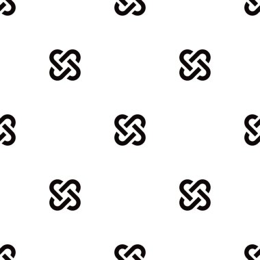 İrlanda 'da Kelt tasarımlı kusursuz bir İrlanda vektör deseni - İrlanda' da Aziz Patrick Günü kutlaması