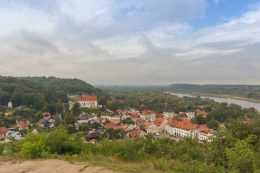 Polonya 'nın Kazimierz Dolny Panoraması