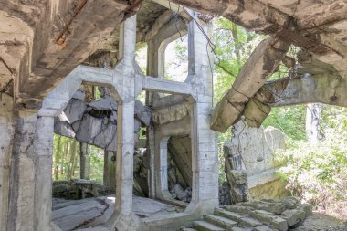 Westerplatte kışlası kalıntıları, Gdansk, Polonya