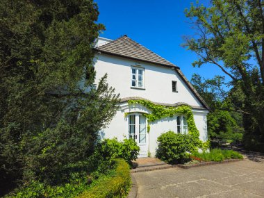 Fryderyk Chopin ve Park 'ın doğduğu yer. Zelazowa Wola, Masovia Voyvodalığı, Polonya.
