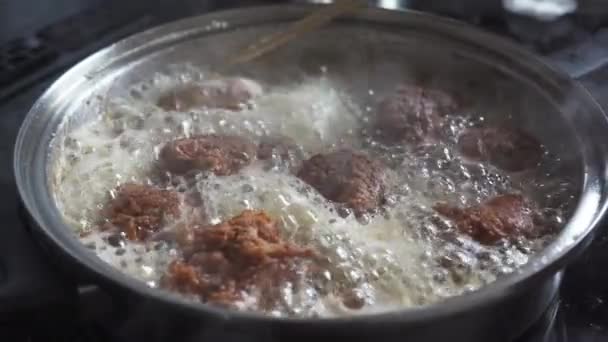 Very Healthy Way Cook Hot Meal Hot Stainless Steel Pan — Video