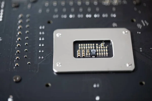 Computer Reparatie Door Een Specialist Specialist Die Computerapparatuur Repareert Nieuwe — Stockfoto