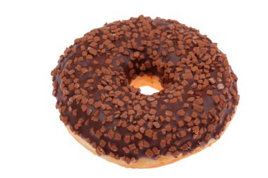 Bu cazip çikolatalı çöreğin tadını çıkarın. Kıtır kıtır şekerlerle kaplı. Hepinizi memnun edecek harika bir ikram.