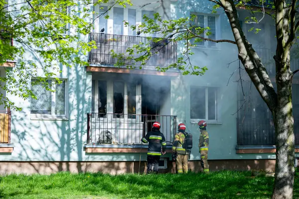 Cesur itfaiyeciler bir ev yangınına hemen müdahale eder. İnanılmaz bir takım çalışması ve cesaret gösterirler.