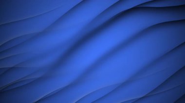 Mavi Geometrik Çizgiler, gradyanlar ve gölgeler soyut arkaplan döngüsü