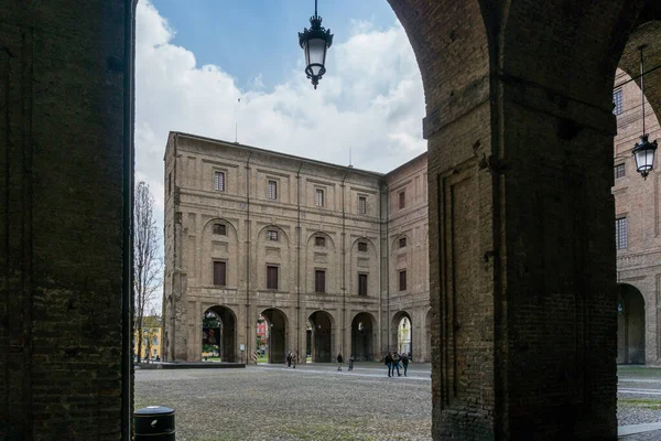 Parma Italy April 2022 View Pilotta Palace Parma Sunny Day — Foto Stock