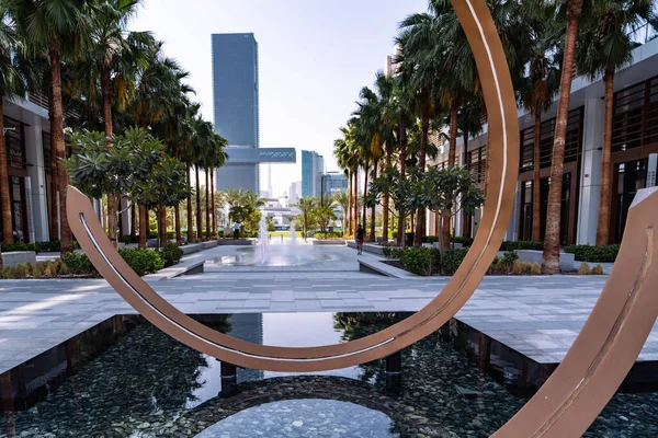 Dubai Emirados Árabes Unidos Março 2023 Vista Dos Arranha Céus — Fotografia de Stock