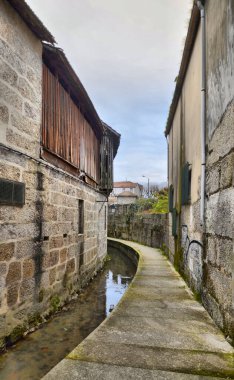 The heart of the tradition of tanning and beating hides in Guimaraes, Portugal