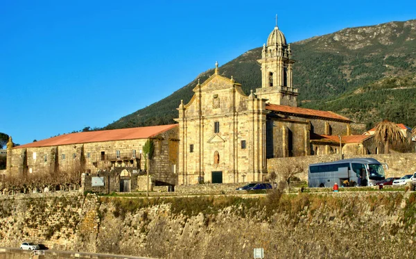 Oia Kloster Galizien Auf Dem Portugiesischen Jakobsweg Der Küste — Stockfoto