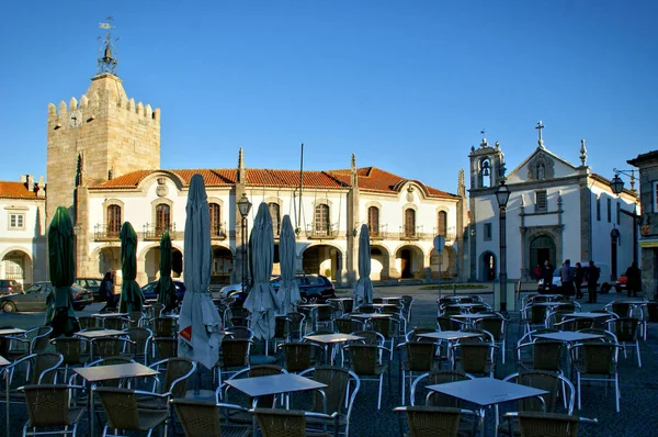 ポルトガルのカミンハにタウンホール ストック画像