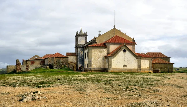 Heiligdom Van Onze Lieve Vrouw Van Cabo Espichel Portugal — Stockfoto