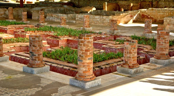 Famous Fountain House Roman Ruins Conimbriga Portugal — Stock Photo, Image