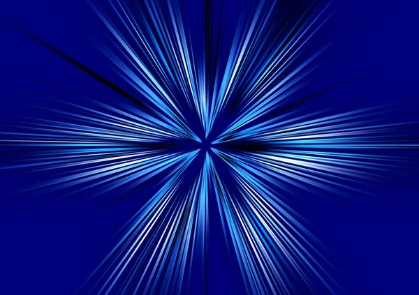 Abstracte Radiale Zoom Wazig Oppervlak Van Donkerblauwe Lichtblauwe Tinten Heldere — Stockfoto